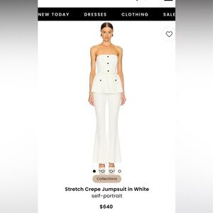 Self Portrait Pant Suit